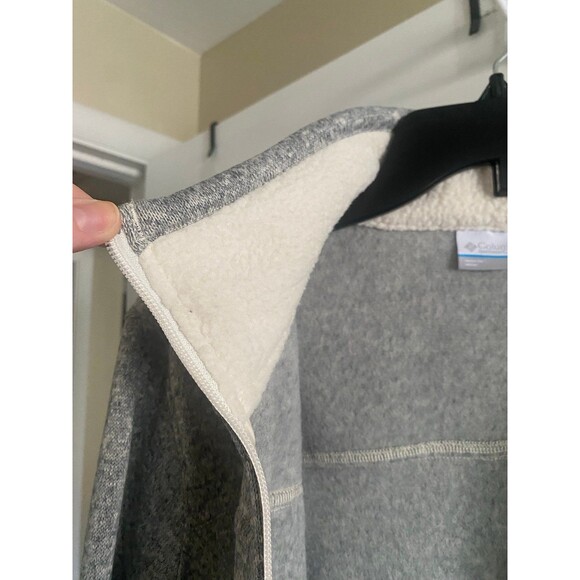 Columbia Canyon Point Sweater Fleece FZ Chalk Womens XL Kansas City Sporting NWT - Picture 12 of 12